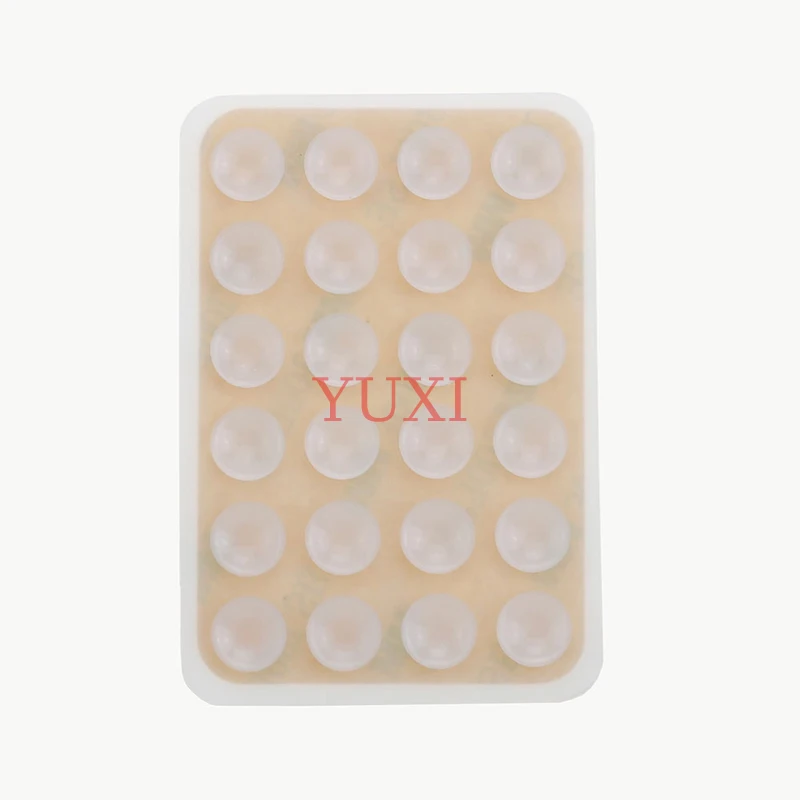 YUXI 1 قطعة جراب هاتف شفط من السيليكون جبل عدم الانزلاق لزجة قبضة الهاتف للهاتف المحمول حامل قبضة قوي لصور السيلفي ومقاطع الفيديو - الصورة 5